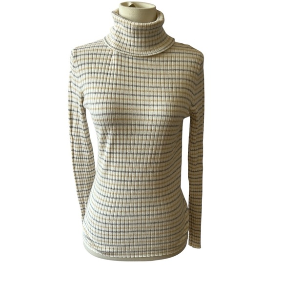 J MCLAUGHLIN ARLETTE TURTLENECK SWEATER S CLASSIC MODAL ELEVATED BASIC O… - Picture 1 of 11